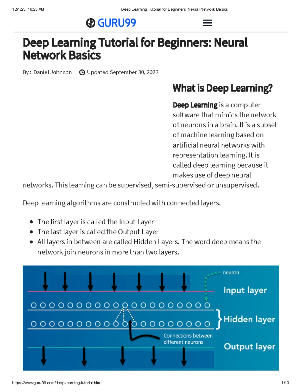 Neural Networks: Comprehensive Notes and Insights - Studocu
