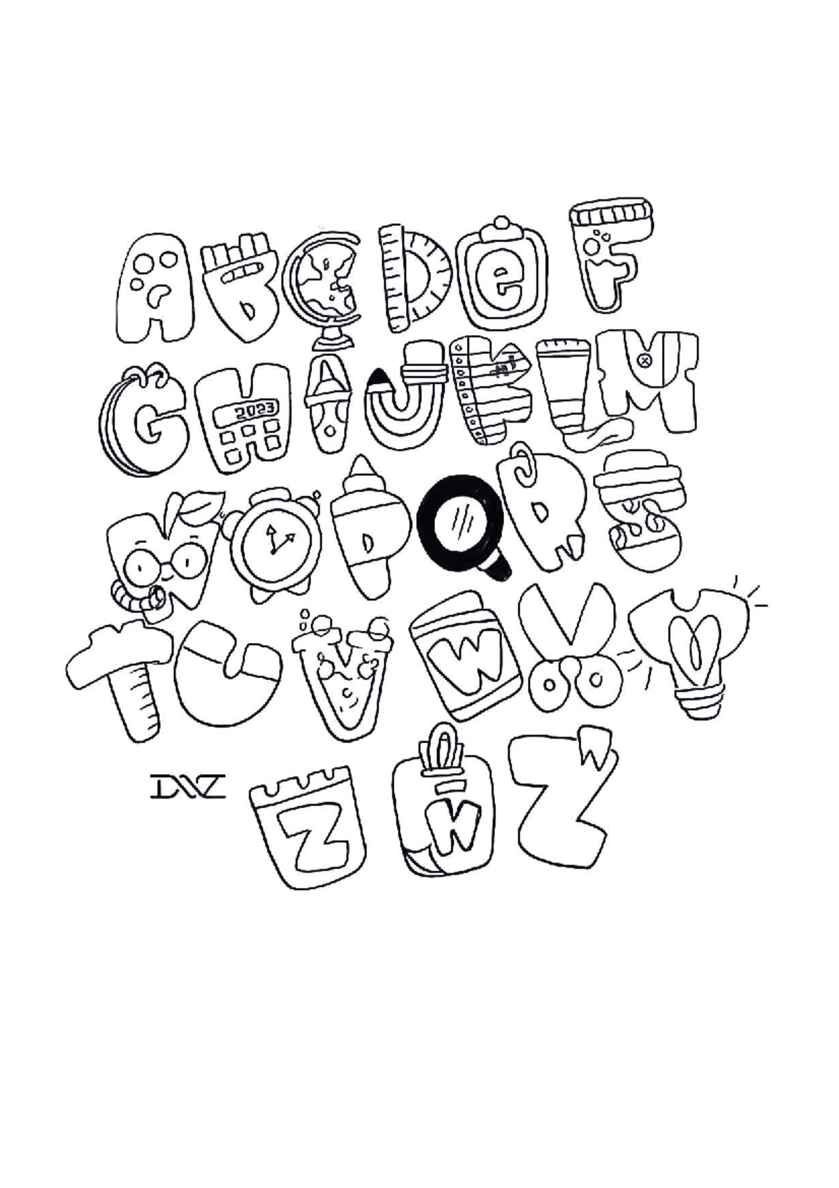 Creative ABCs: 14 Unique Alphabet Designs for Learning - Studocu