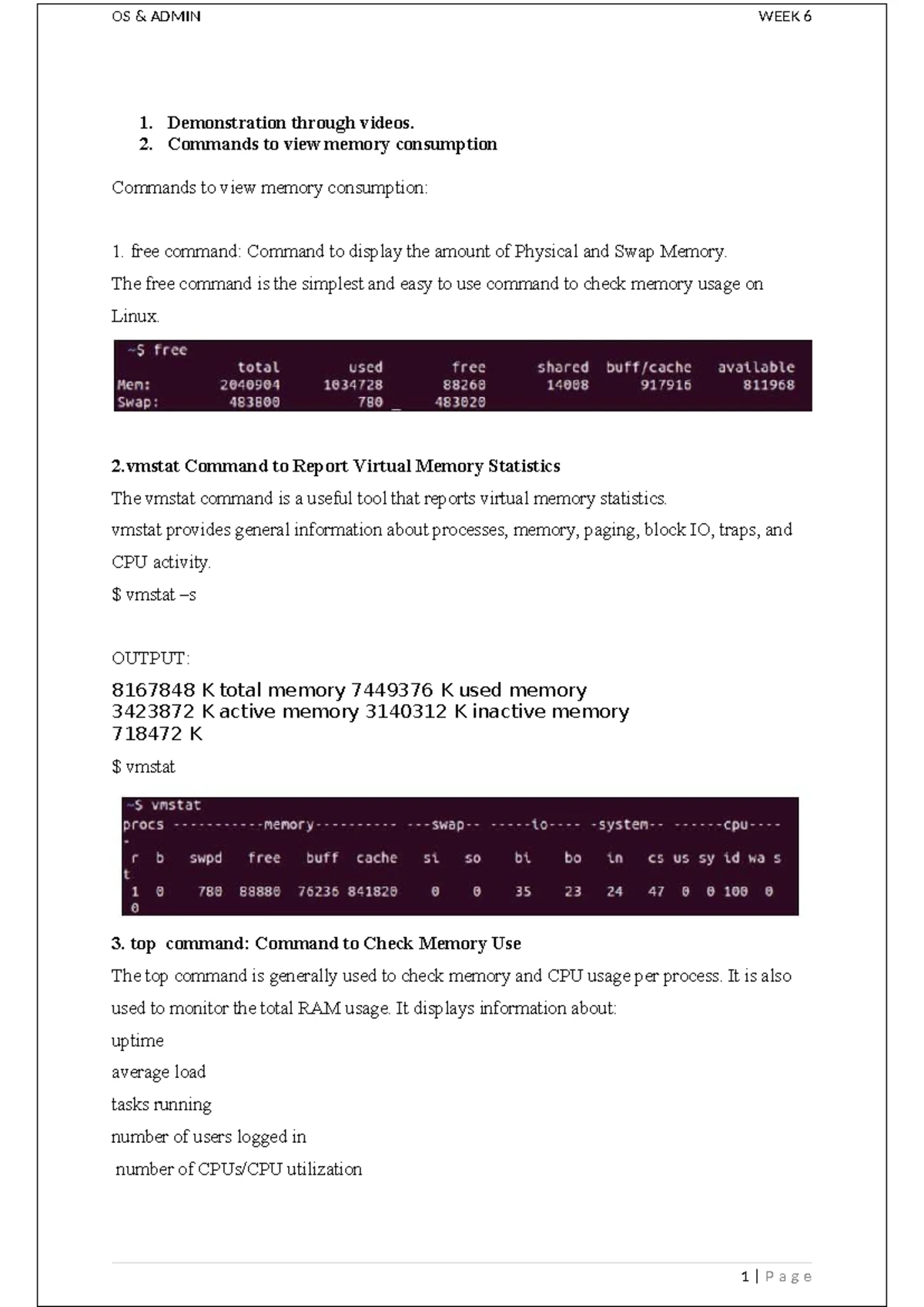 OS ADMIN WEEK 7-9: Shell Scripting & Network Command Essentials - Studocu