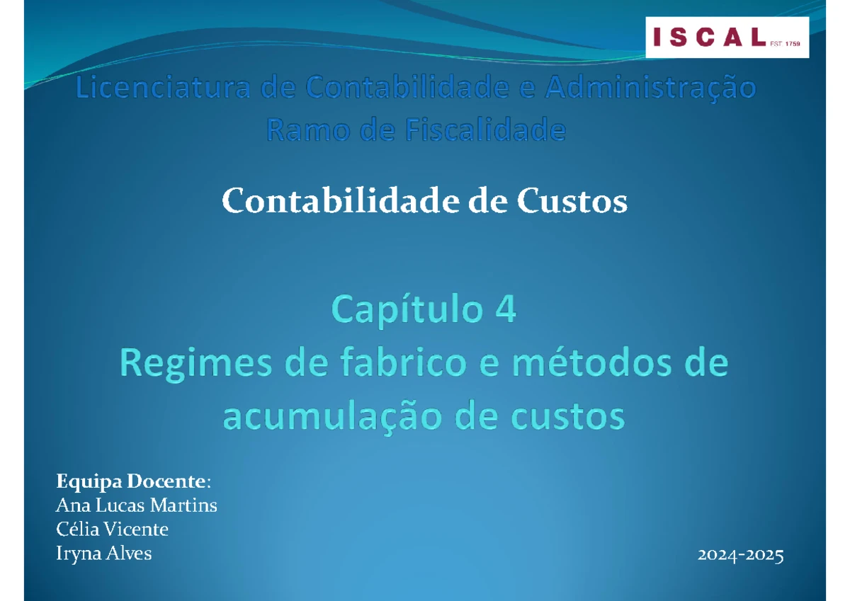 Exemplo 5: Demonstrações de Resultados e Custeio - Exercícios Práticos ...