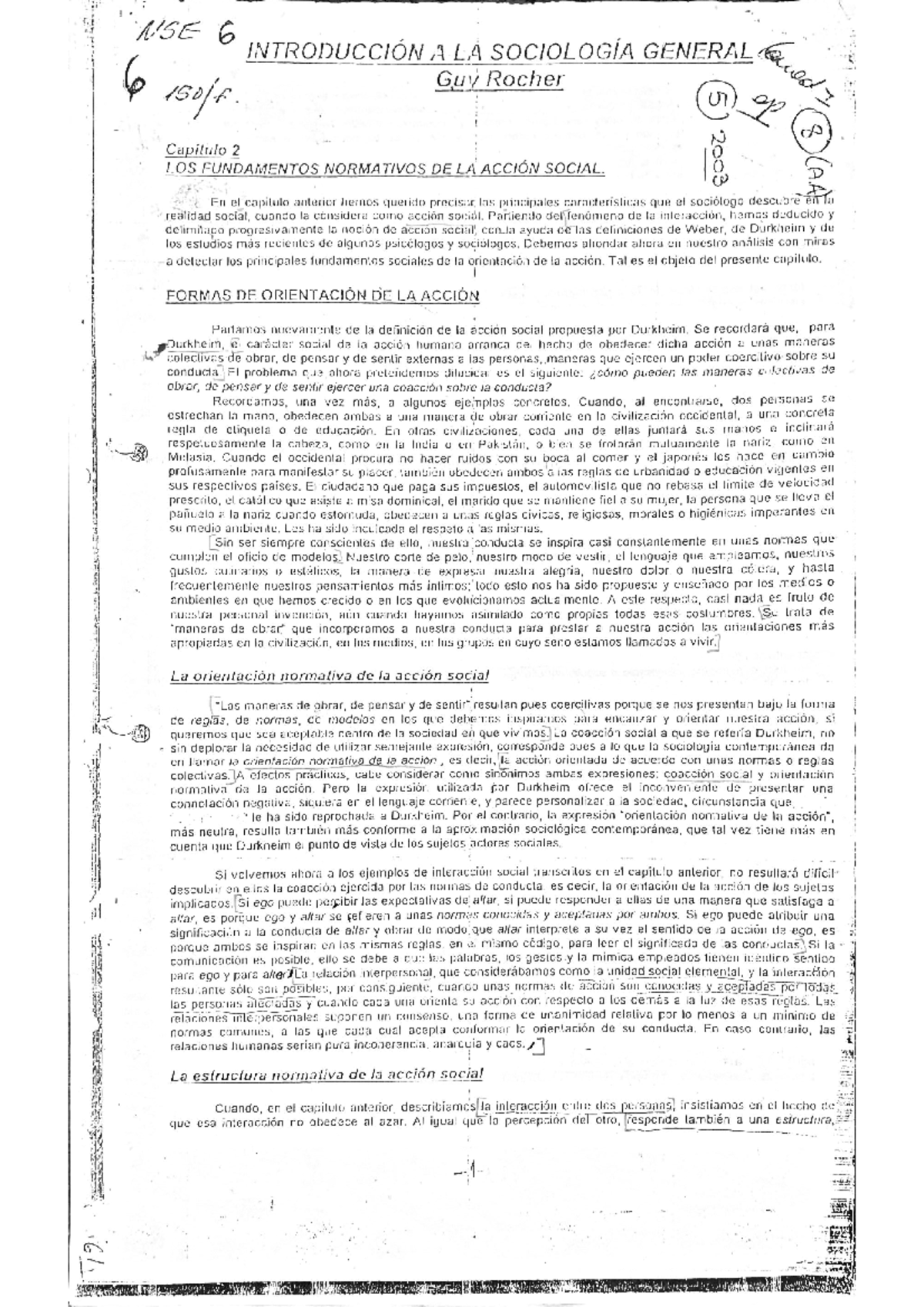Introduccion A La Sociologia General Introduccion A La Sociologia