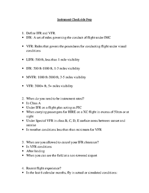 Instrument Flight Rules (IFR): Comprehensive Guide for Pilots ...