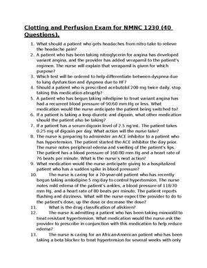 NMNC1210 Exam 4 Study Guide Sp25' (1) Done Health and Illness ...
