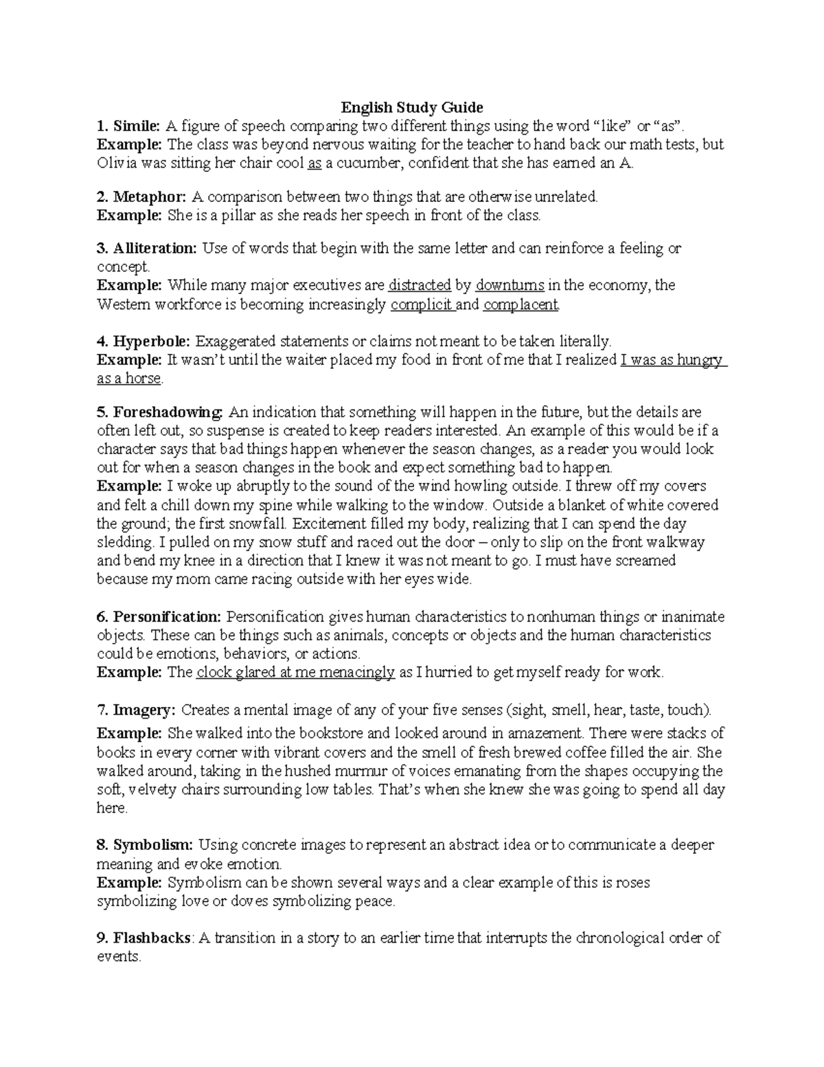 English Study Guide - It is a practice material utilize for ELA ...