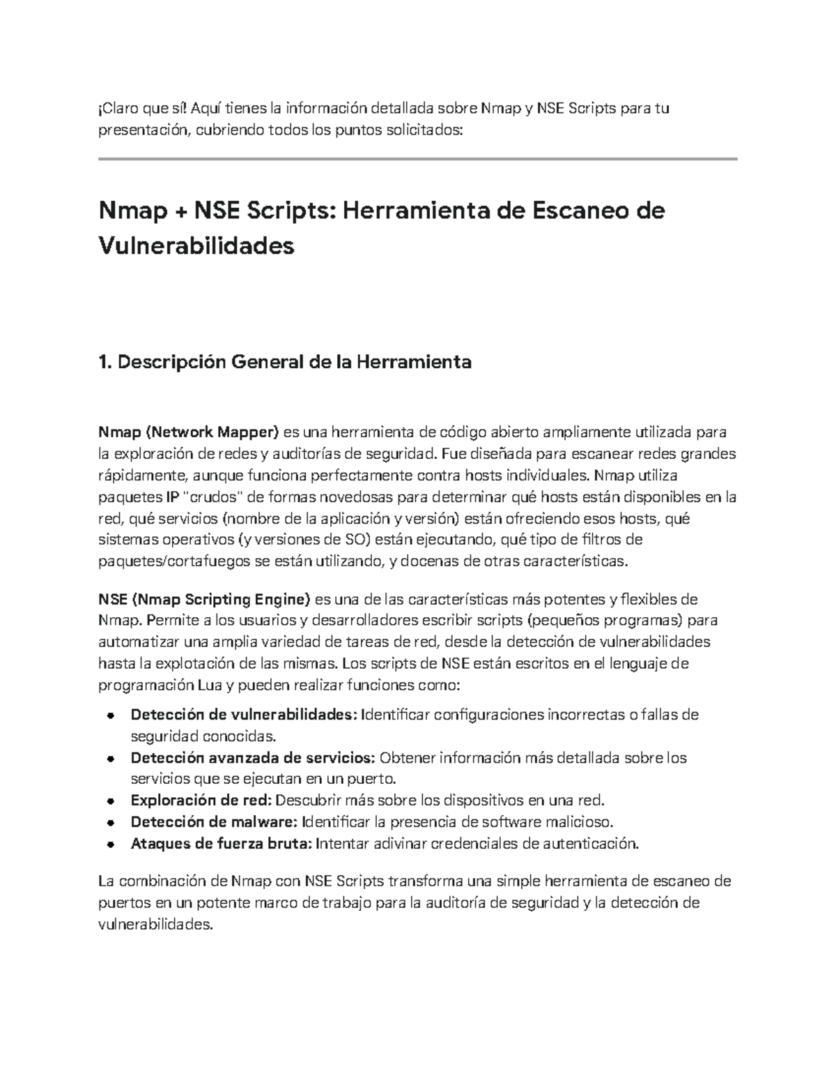 Nmap NSE Scripts: Apuntes para Presentación sobre Escaneo de ...