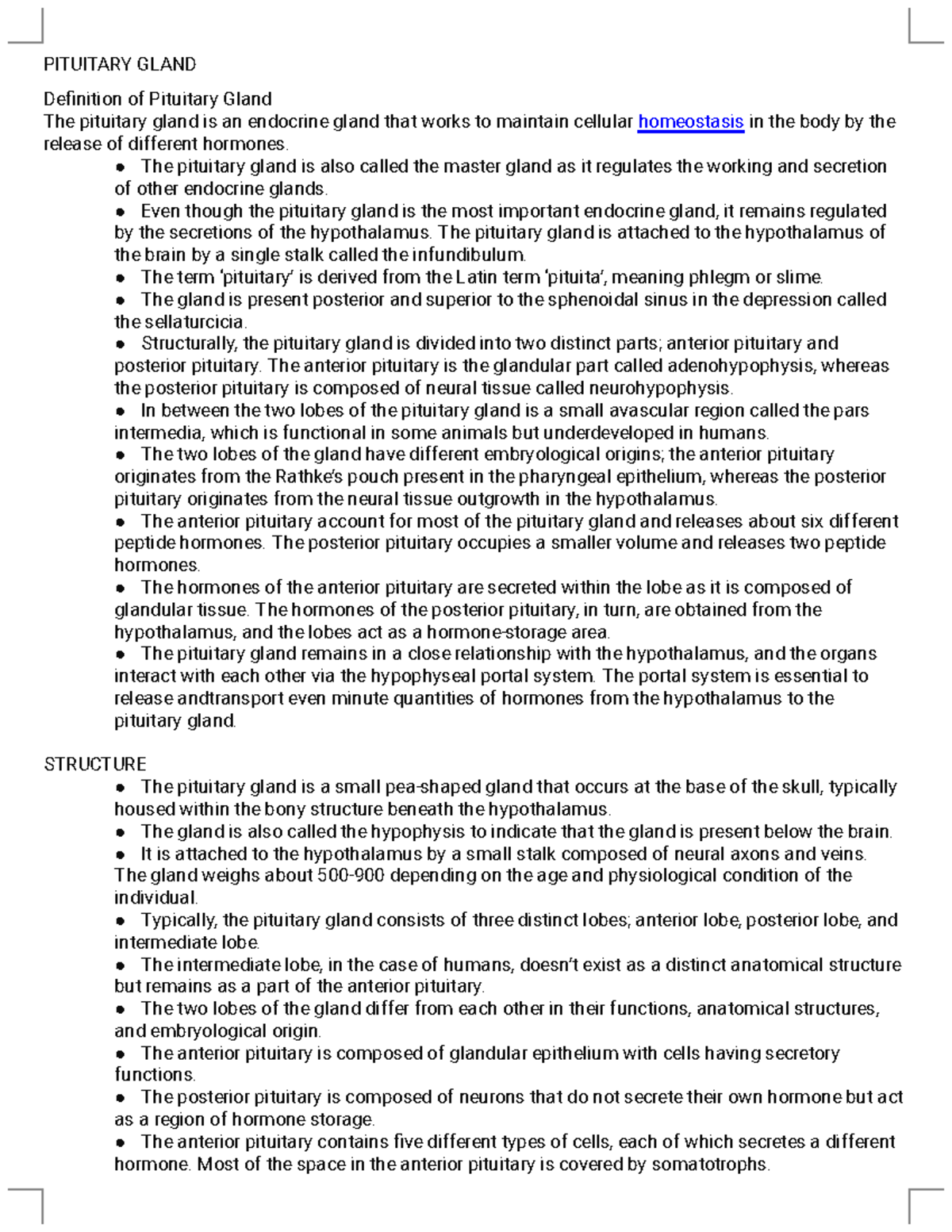 Pituitary Gland Structure & Functions: Overview of Hormones & Disorders ...