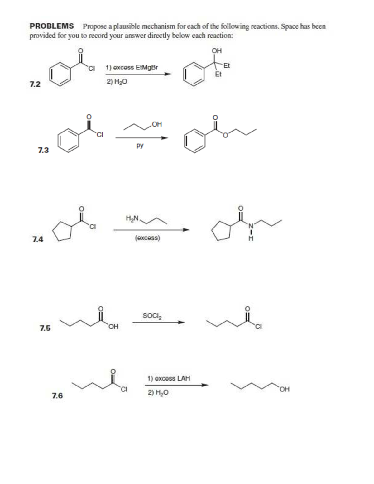 Chapter 20 Extra Practice: Mechanisms, Predictions, and Syntheses - Studocu
