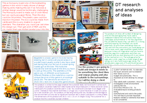 YEAR 10 GCSE DT NEA Exemplar - GCSE DESIGN AND TECHNOLOGY (8552) NEA ...