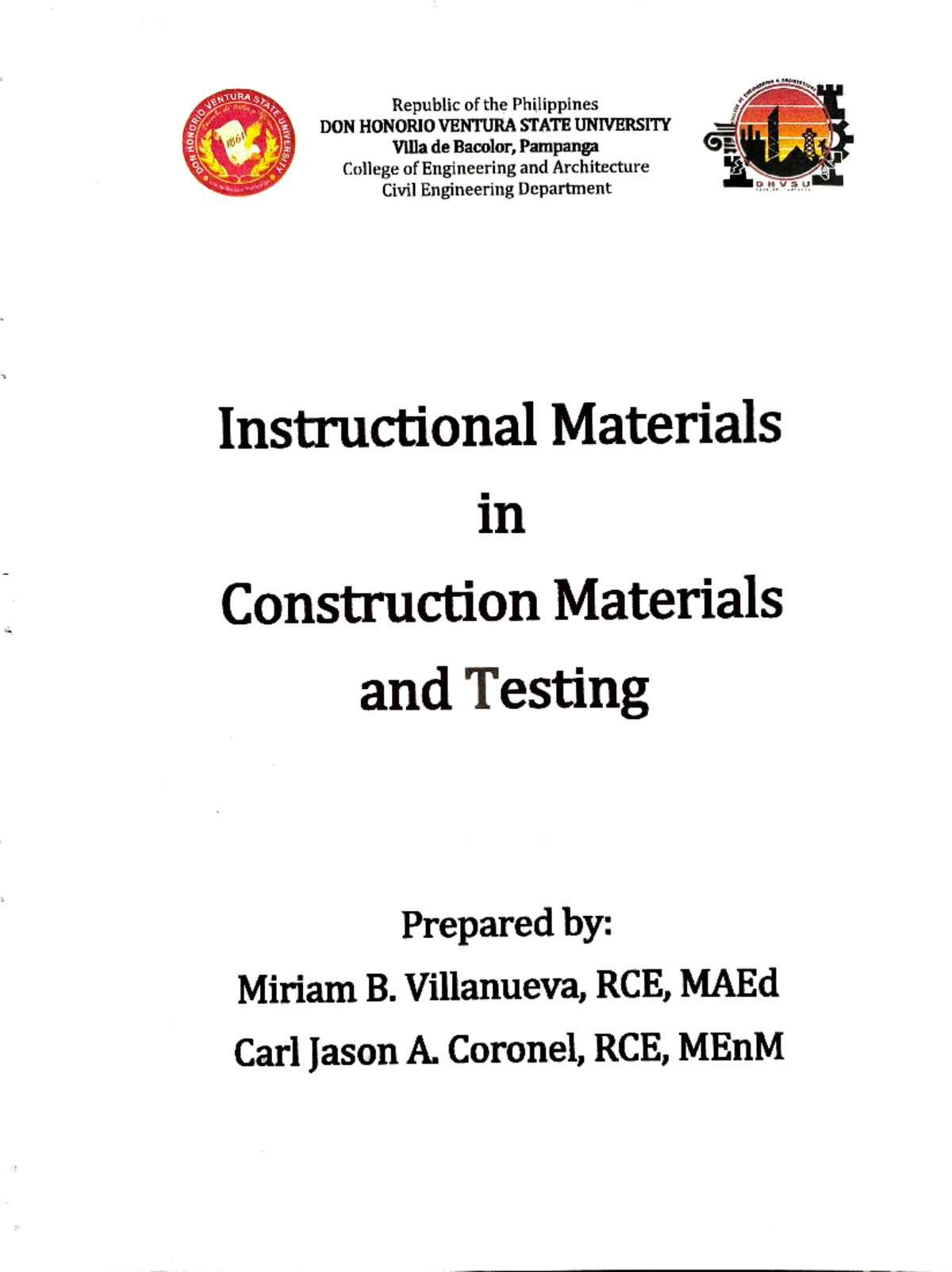 CMT- Midterms - CMT module - Republic of the PhUippines DON ...