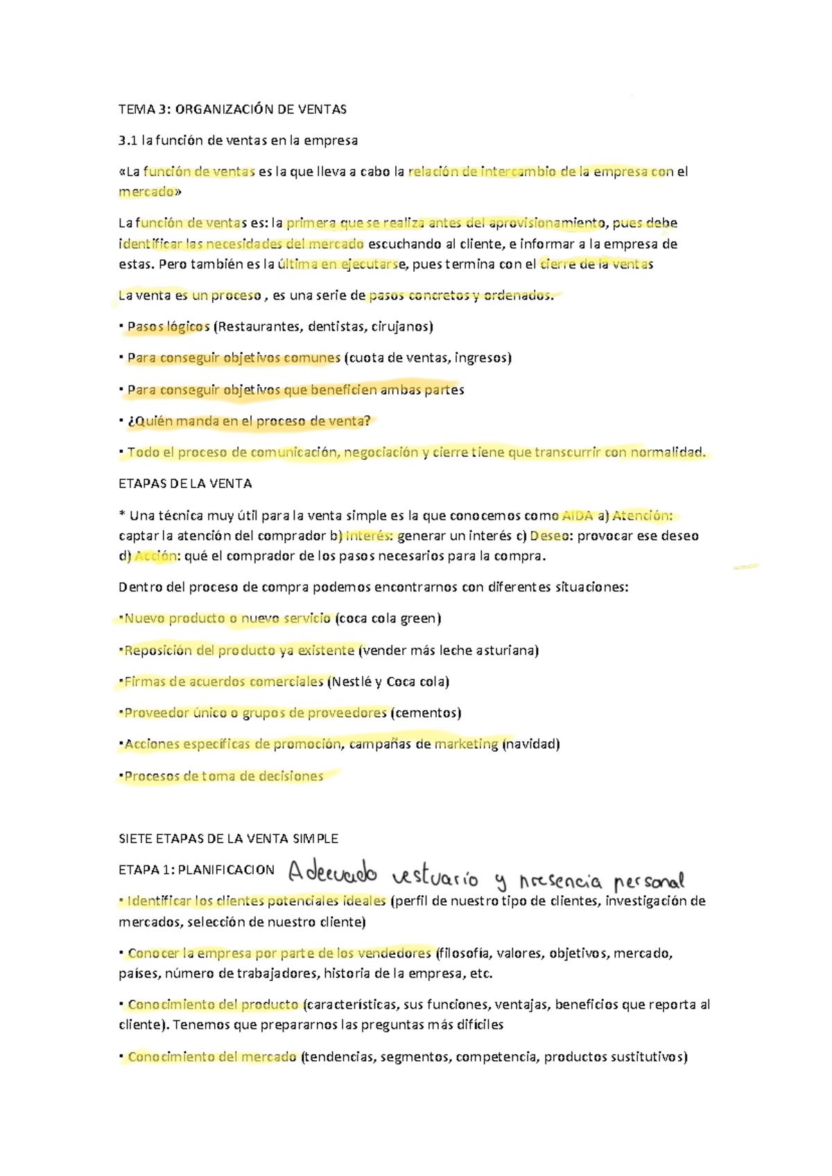 Examen dirección comercial: Estructura y Estrategias de Ventas - Studocu