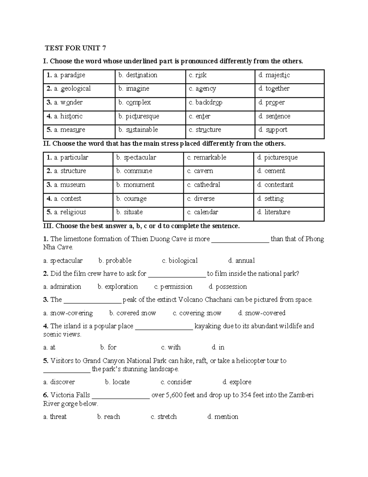 Unit 7 & 8 Test Review for English 101: Phonetics, Vocabulary, and ...