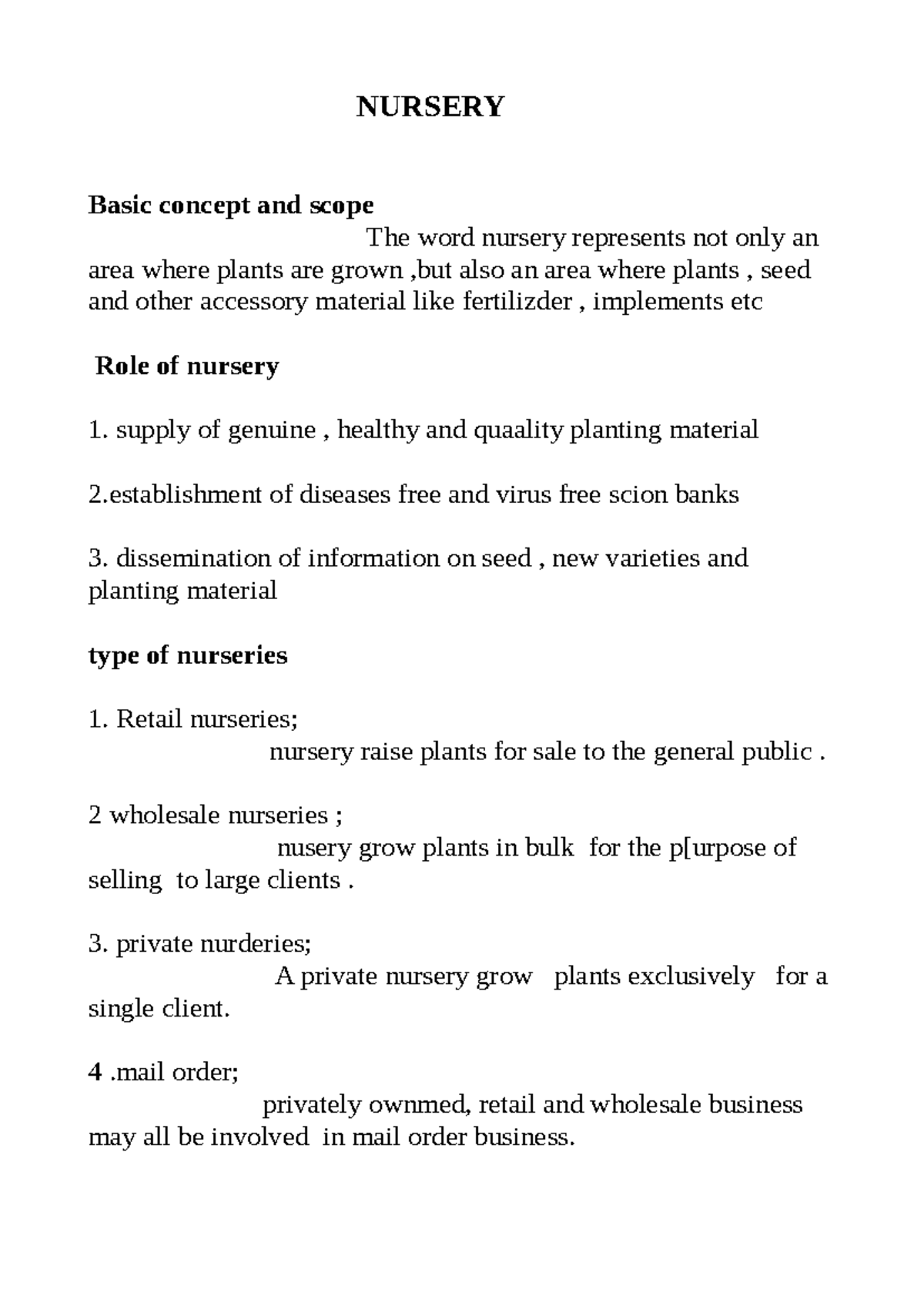 Nursery Management and Plant Propagation Techniques: An Overview - Studocu