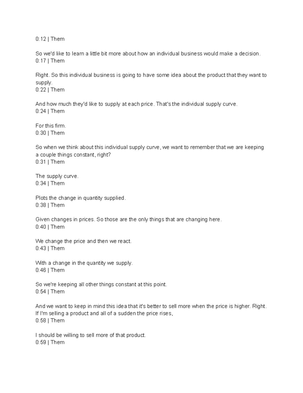 Final Exam Review Guide for Course ABC123: Supply Curve Insights - Studocu