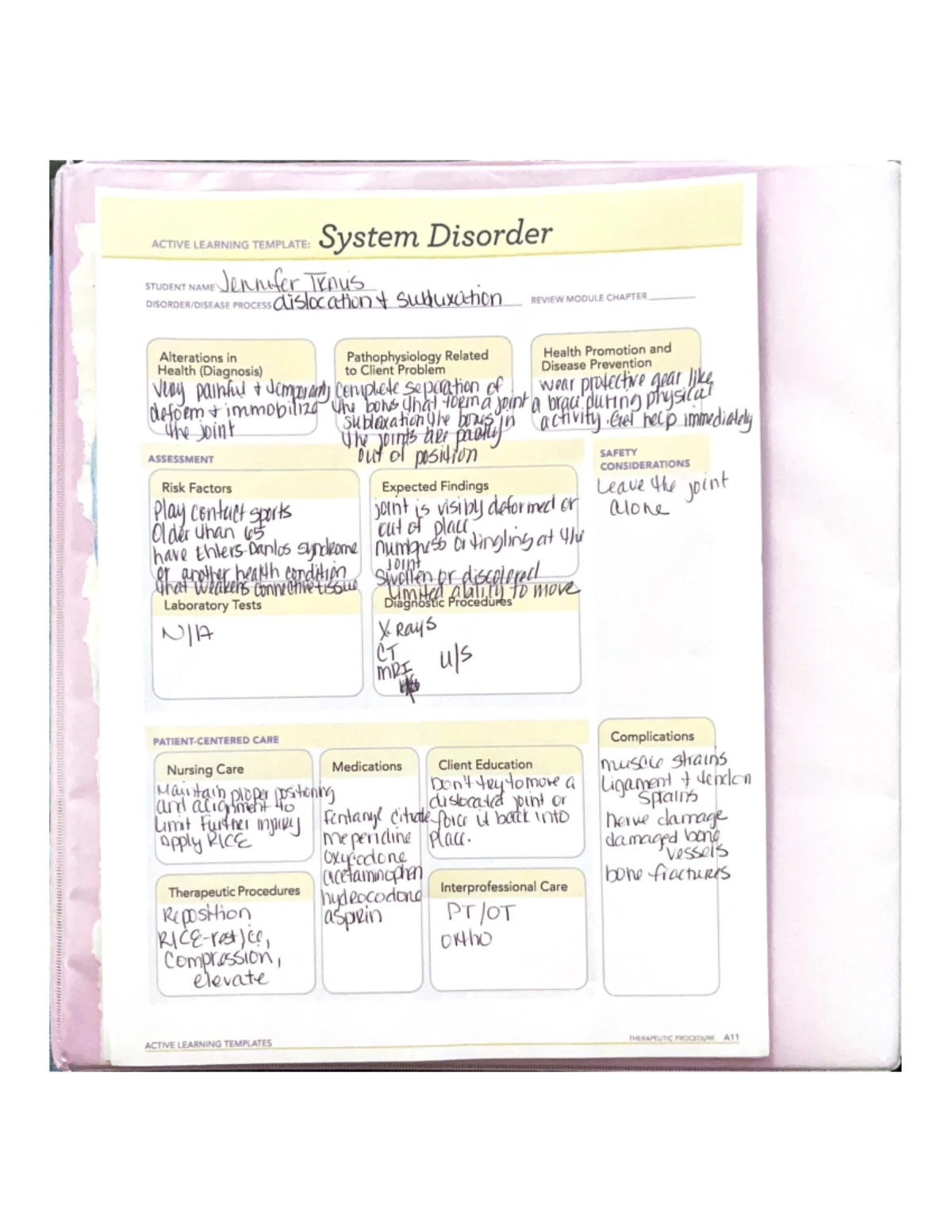 Active Learning Template: Strategies for Engaging Students - Studocu