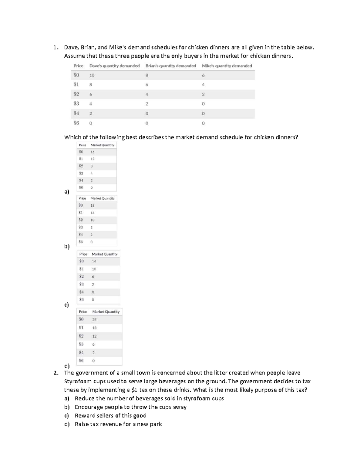 Chapter 3, 4, 5 - Demand and Supply Analysis Notes - Studocu