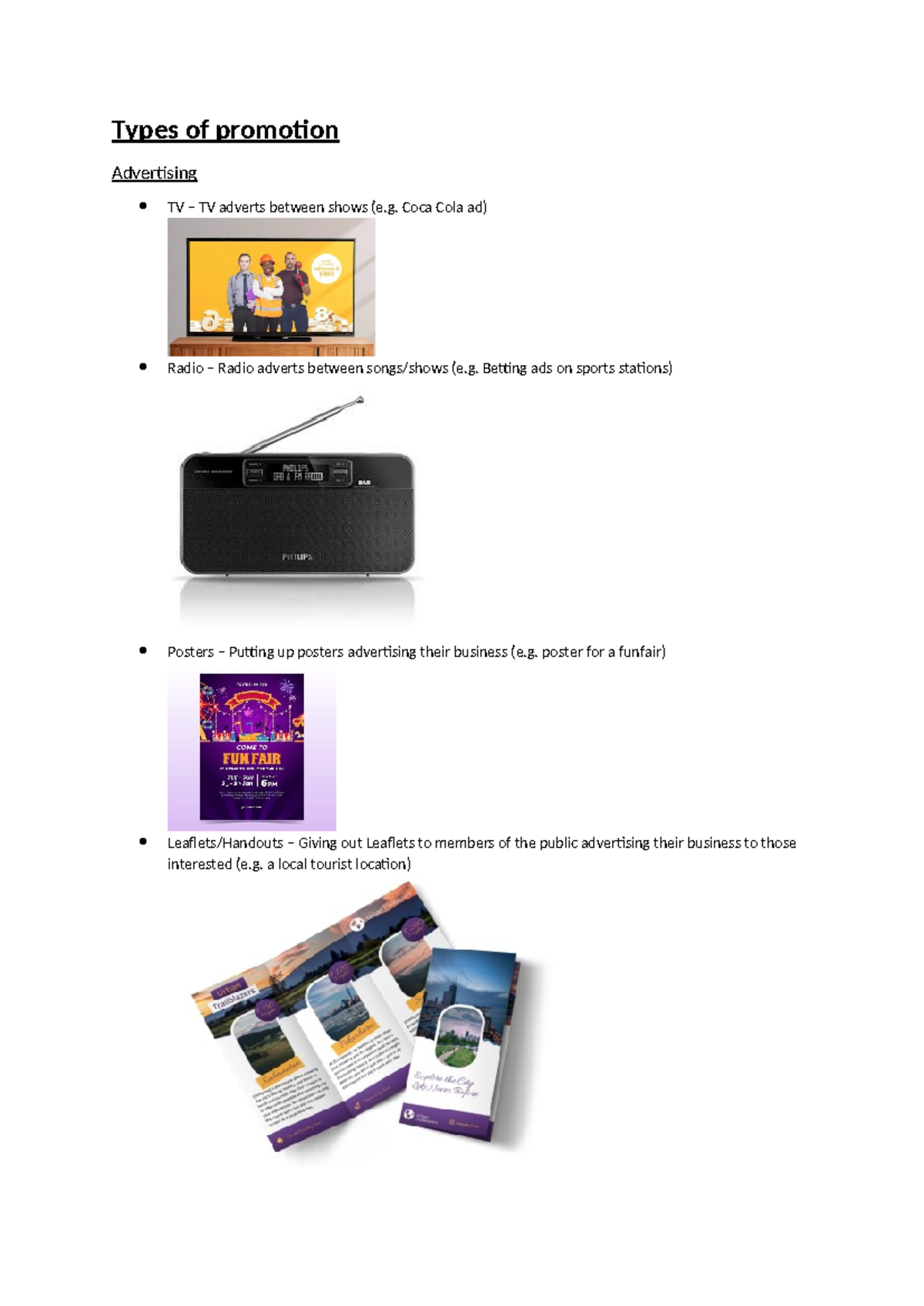 Types Of Advertising Posters