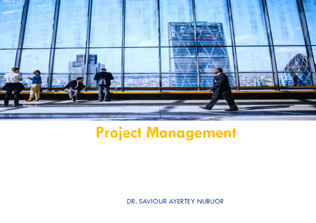 Intro to PM (Project Management) Lecture 1: Overview & Key Concepts ...