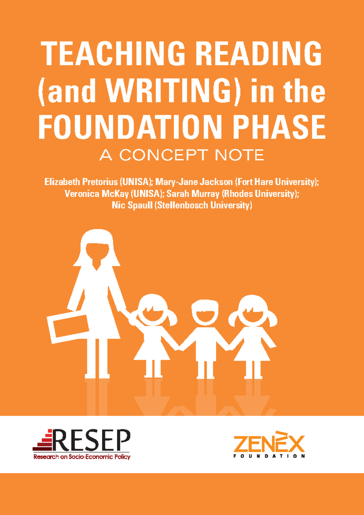 Teaching Reading & Writing in Foundation Phase: A Concept Note - Studocu