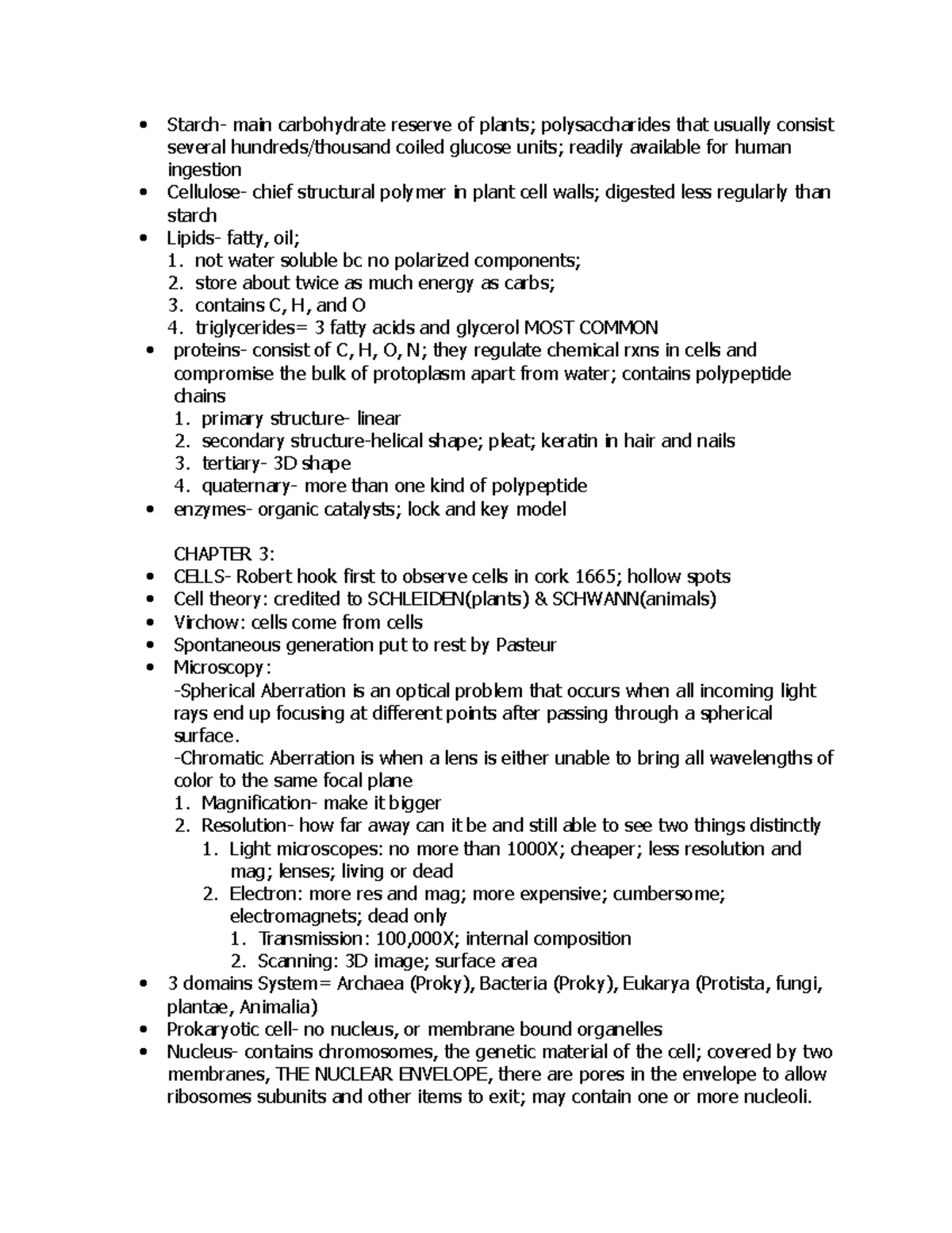 Botany EXAM 1 Study Guide: Key Concepts and Cell Theory Insights - Studocu