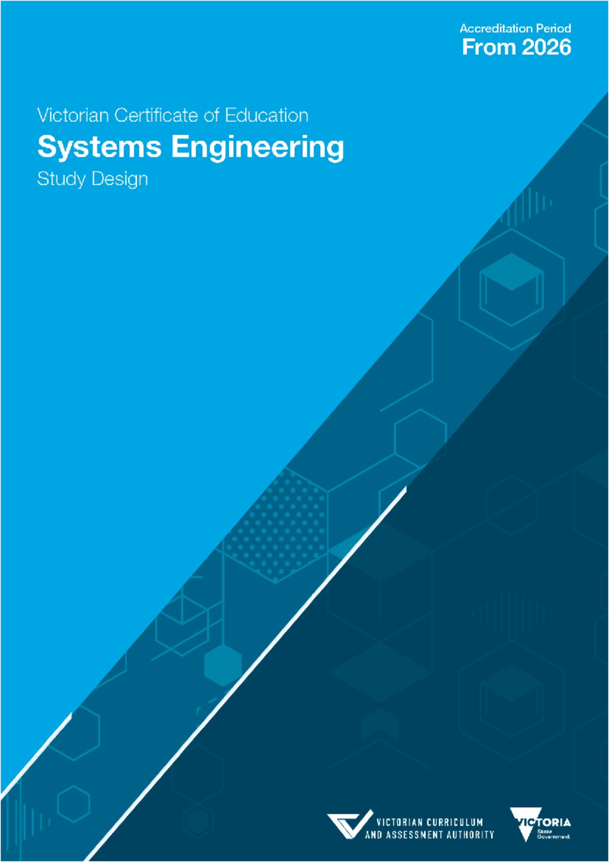 VCE Systems Engineering Study Design 2026: Acknowledgement and Overview ...