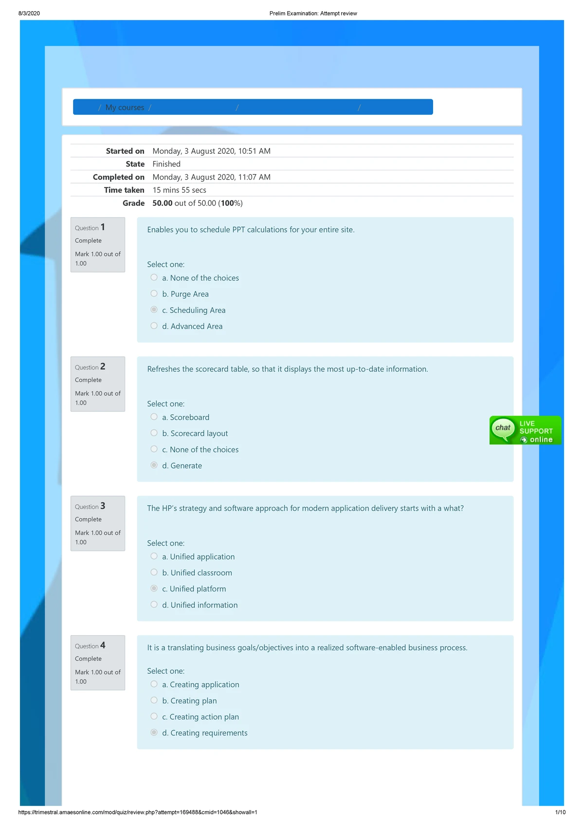 Application Lifecycle Management (ALM) Midterm Quiz 2 Review - Studocu