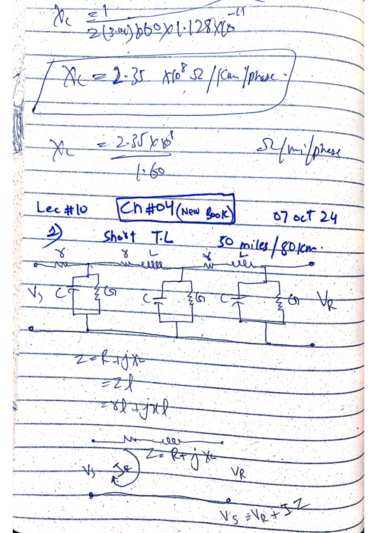 PTD CH#4 Lecture Notes - Power Transmission & Distribution Insights ...