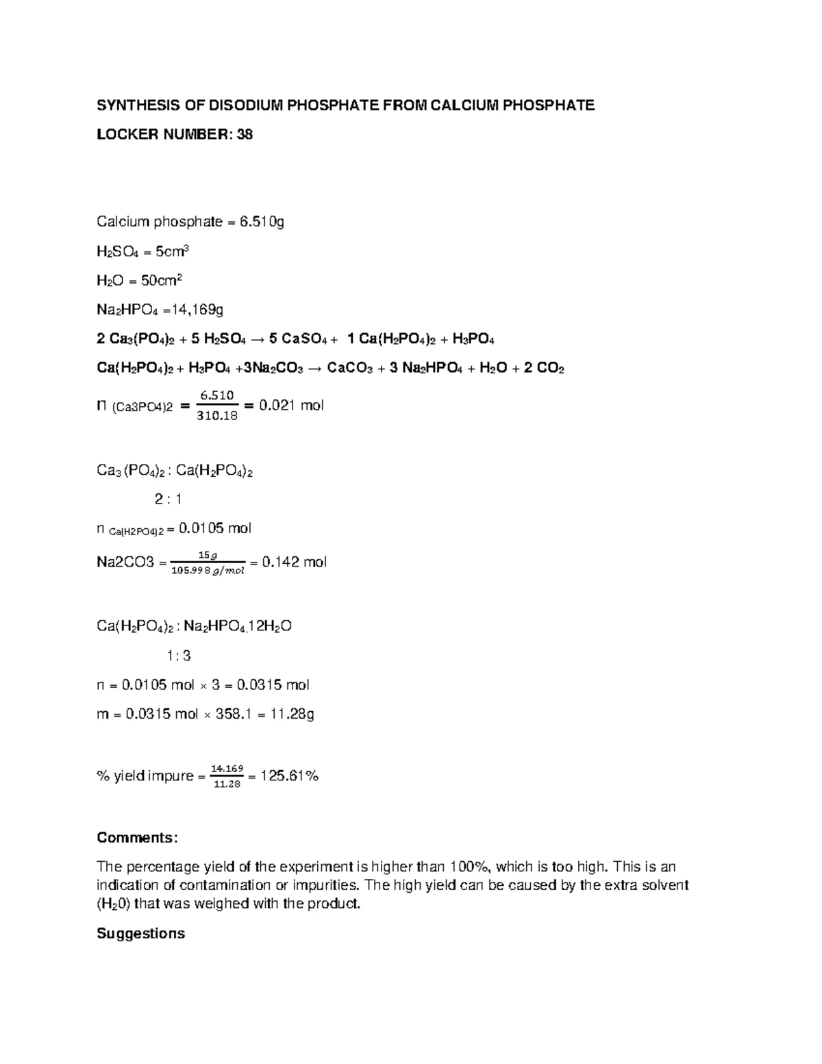 Diffusion Lab Report - PRAC on Concentration & Molecular Mass Effects ...