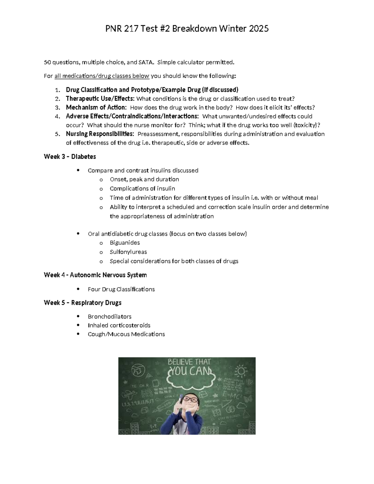 PNR 217 Test #2 Breakdown - Winter 2025 Exam Study Notes - Studocu