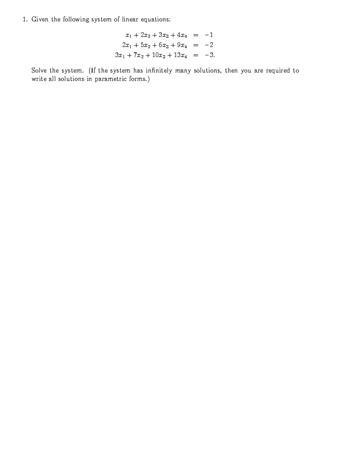MATH140 - Past Final Exam Solutions and Matrix Analysis - Studocu