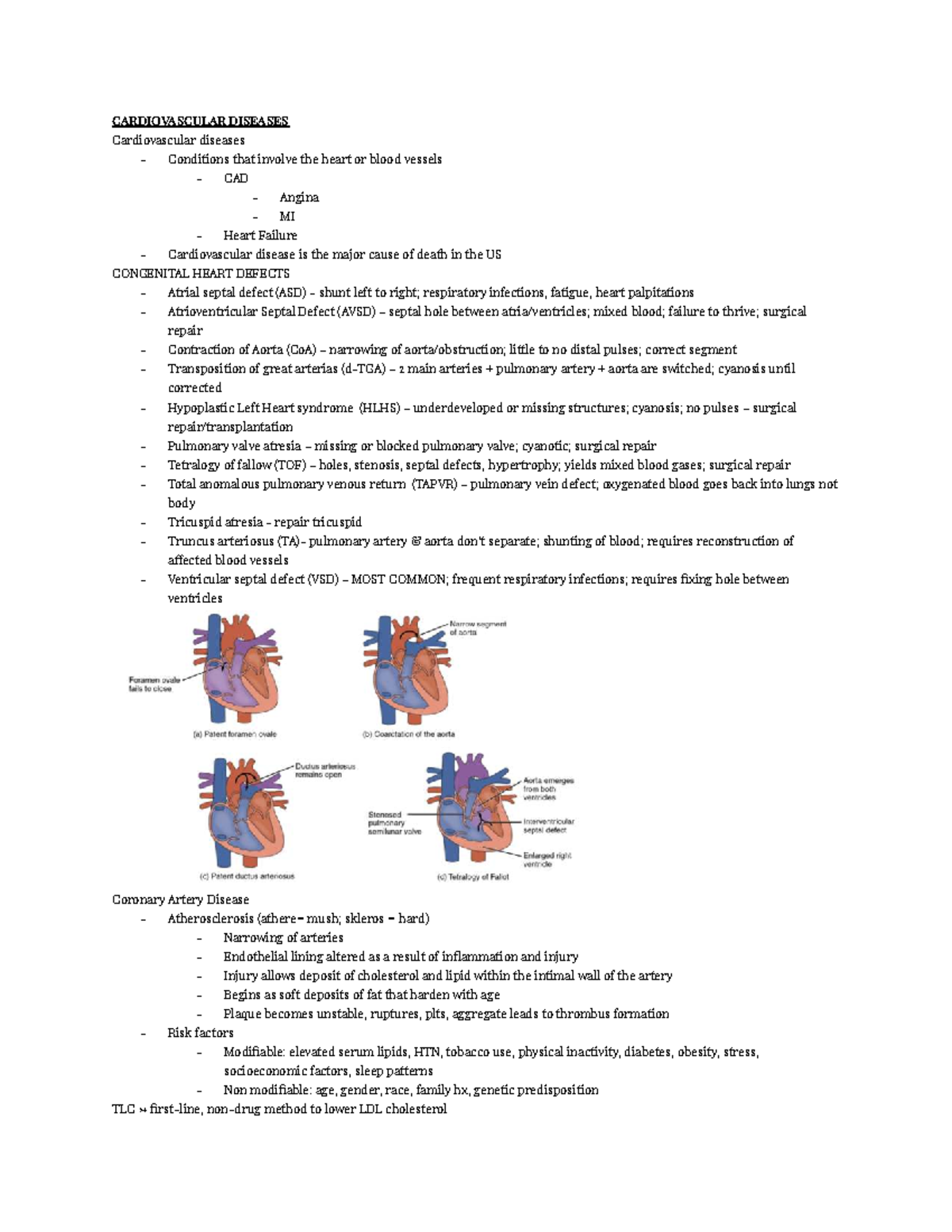 Quiz 3 - Cardiovascular Diseases Overview and Management - Studocu