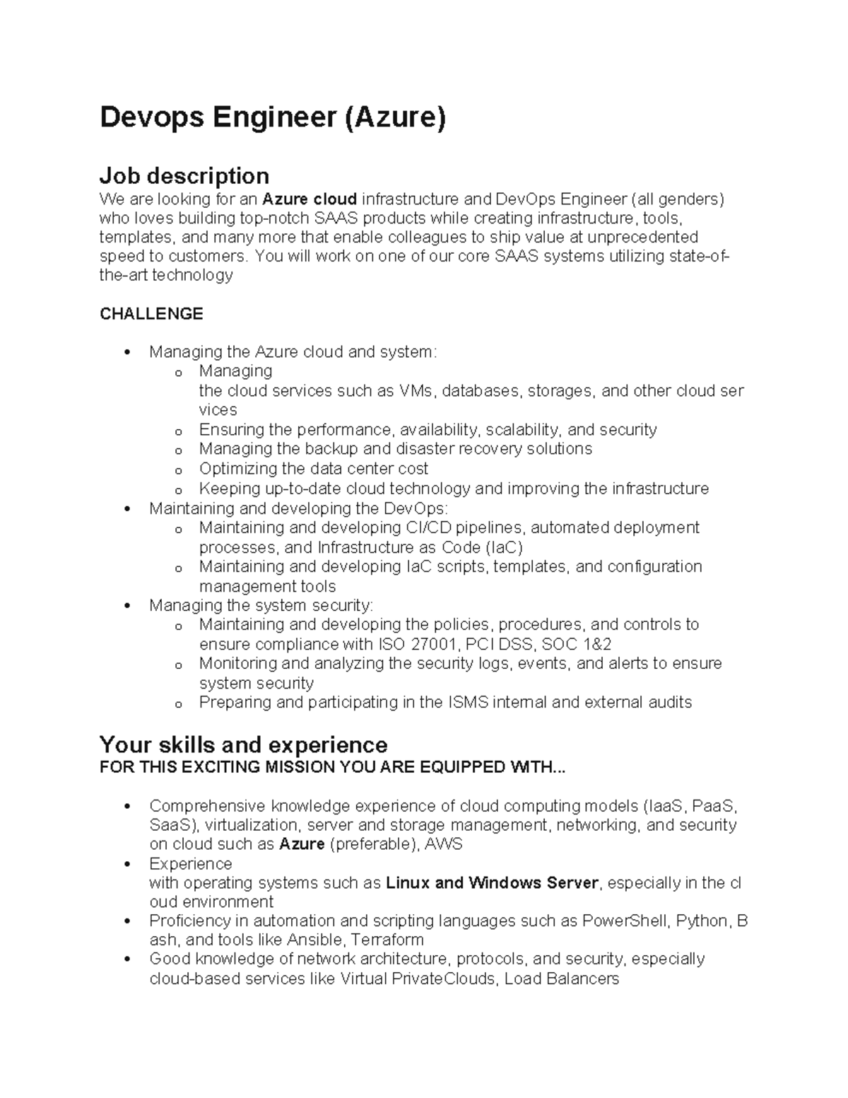 Devops Engineer - aaaaaaaaasssssssssssssssssssssssssssssssss - Devops ...