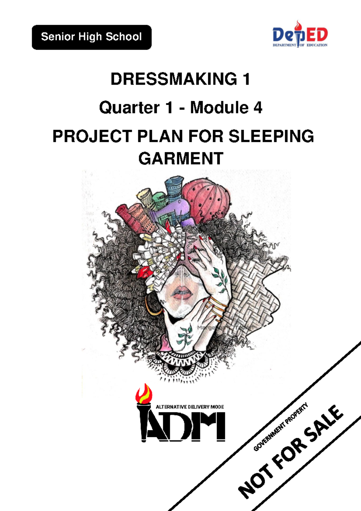 Dressmaking 1SHS Q1 Mod4 Project Plan for Sleeping Garment - Studocu