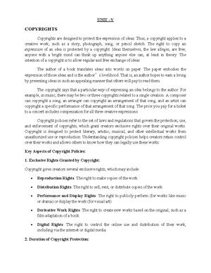 CS UNIT-IV Notes: Understanding Privacy and Data Protection Concepts ...