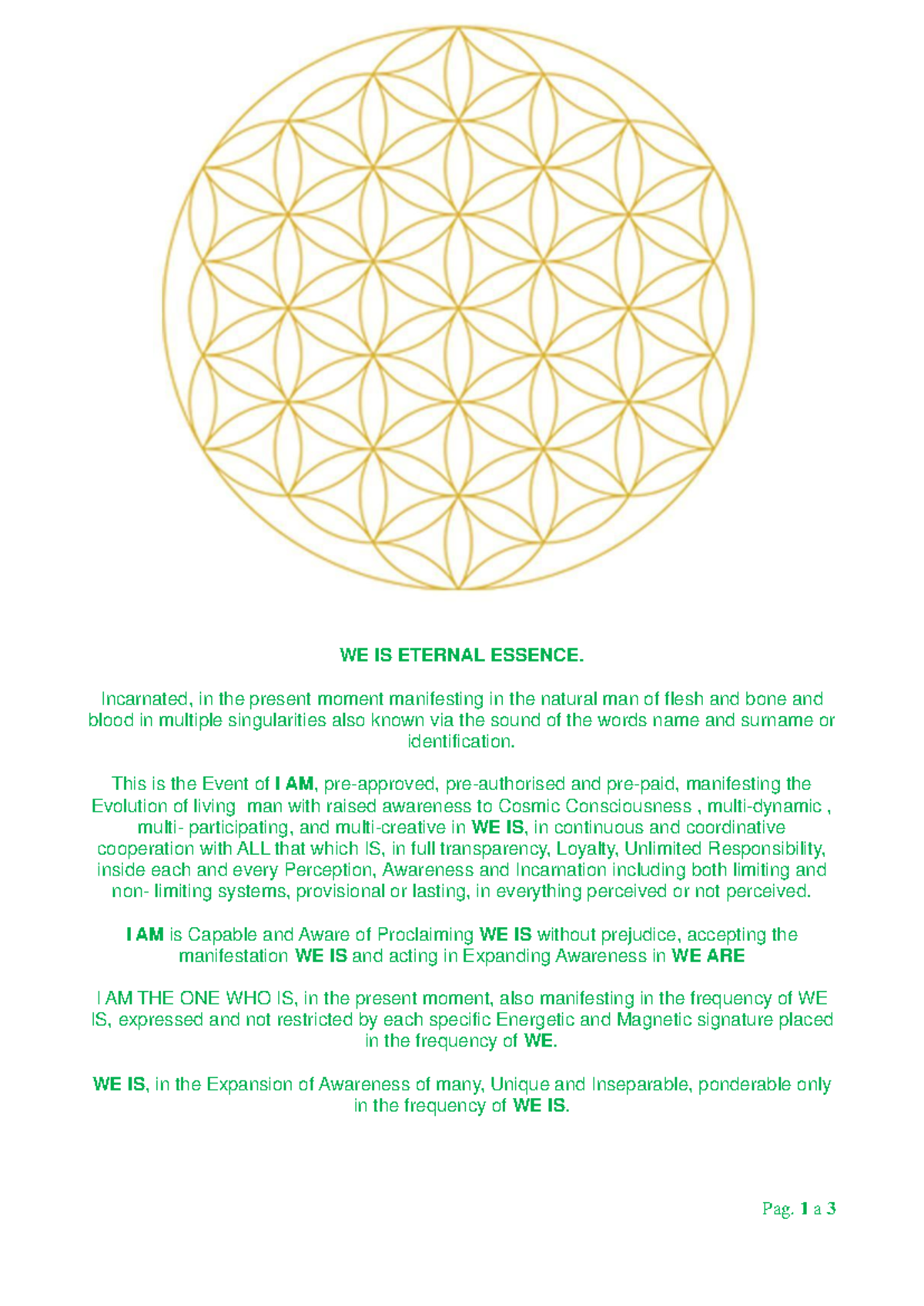 03 04 WE IS: Understanding the Eternal Essence of Consciousness - Document Preview