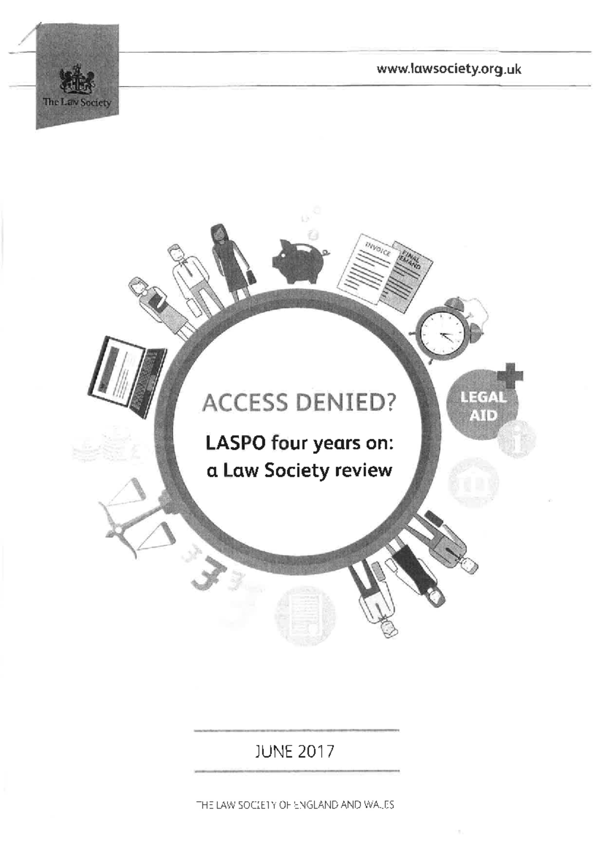 LASPO Review: Impact on Legal Aid and Litigants in Person (2017) - Studocu