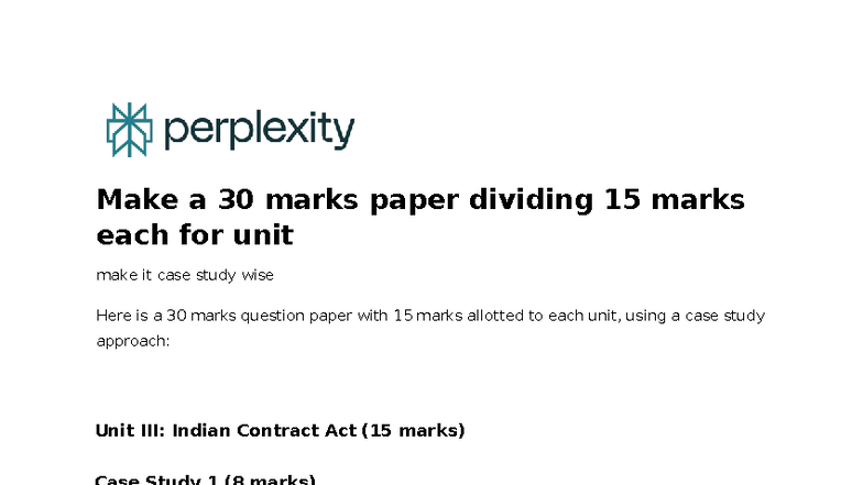 Make a 30 marks paper dividing 15 marks each for u - Alpha failed to ...