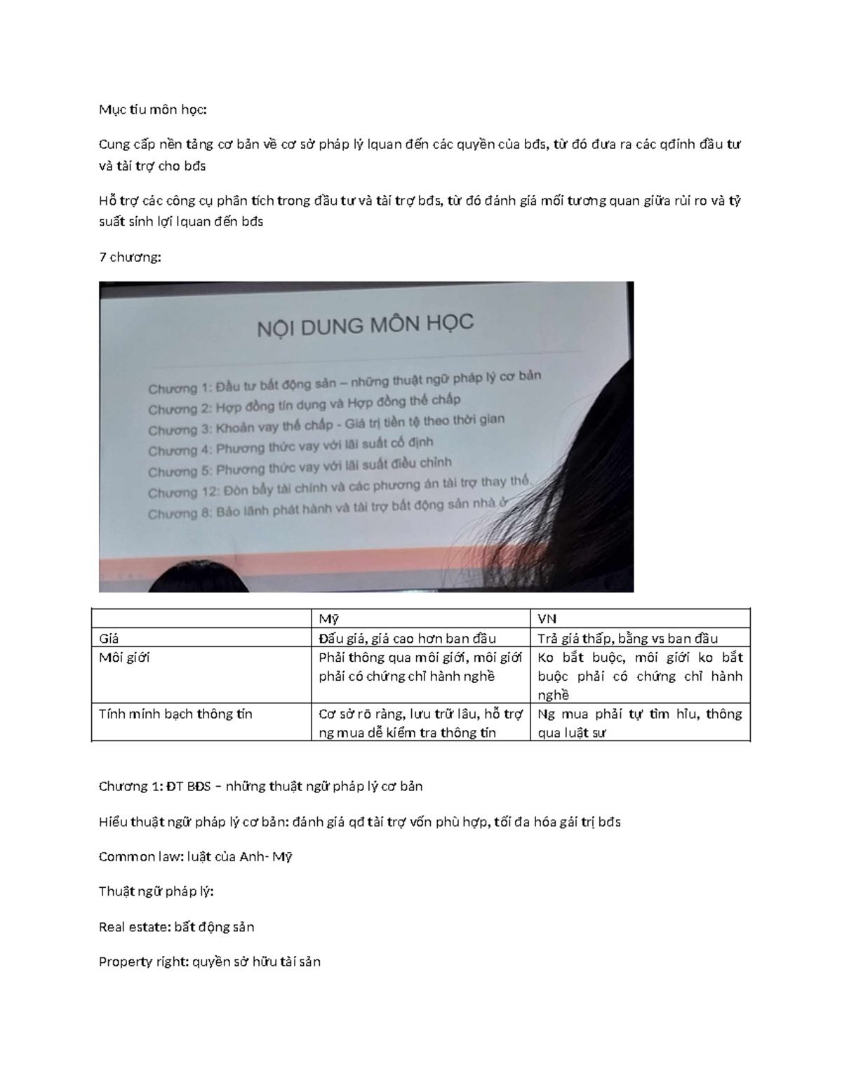 Đầu Tư Bất Động Sản (BĐS) - Phân Tích và Hợp Đồng Tín Dụng - Document Preview