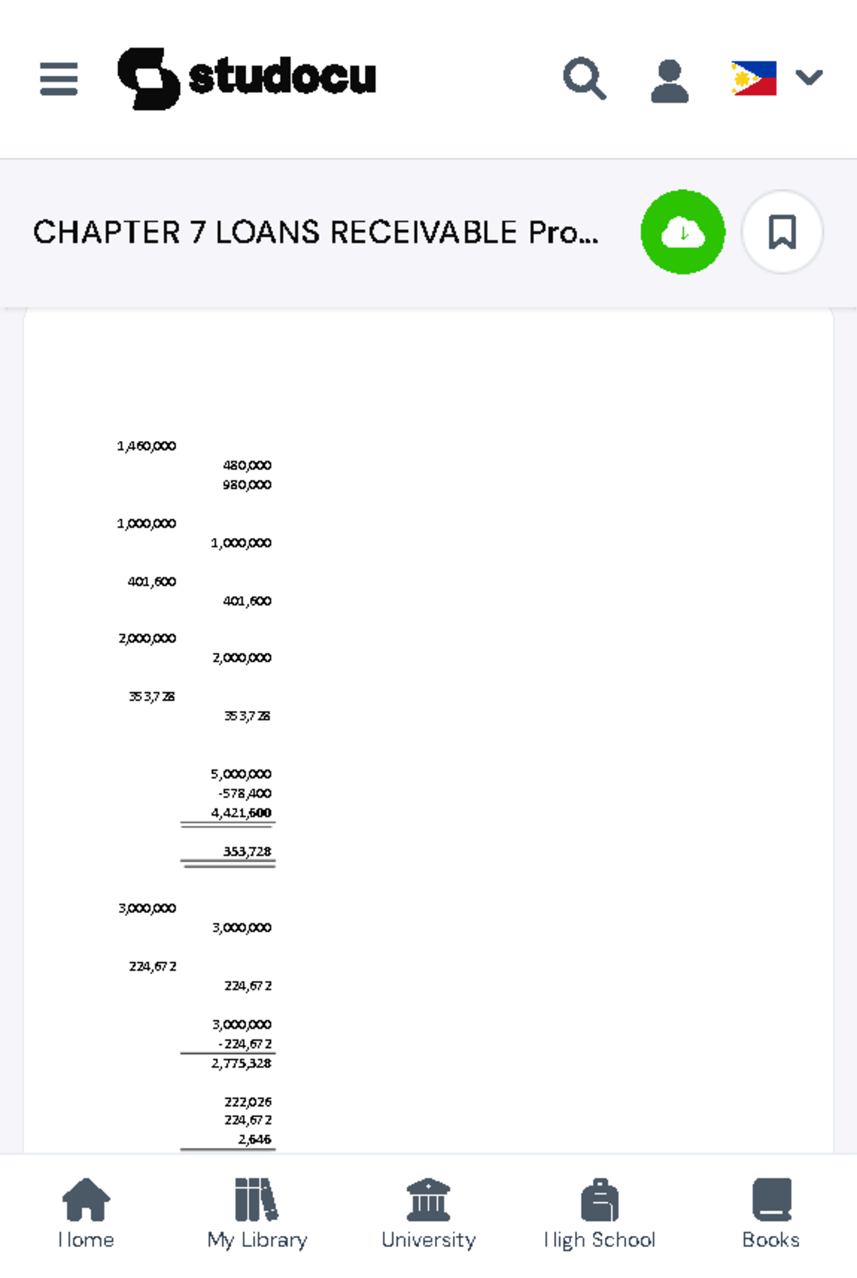 Chapter 7 Loans Receivable Problem 7-5 - Problem 7- Solvent Bank loaned ...