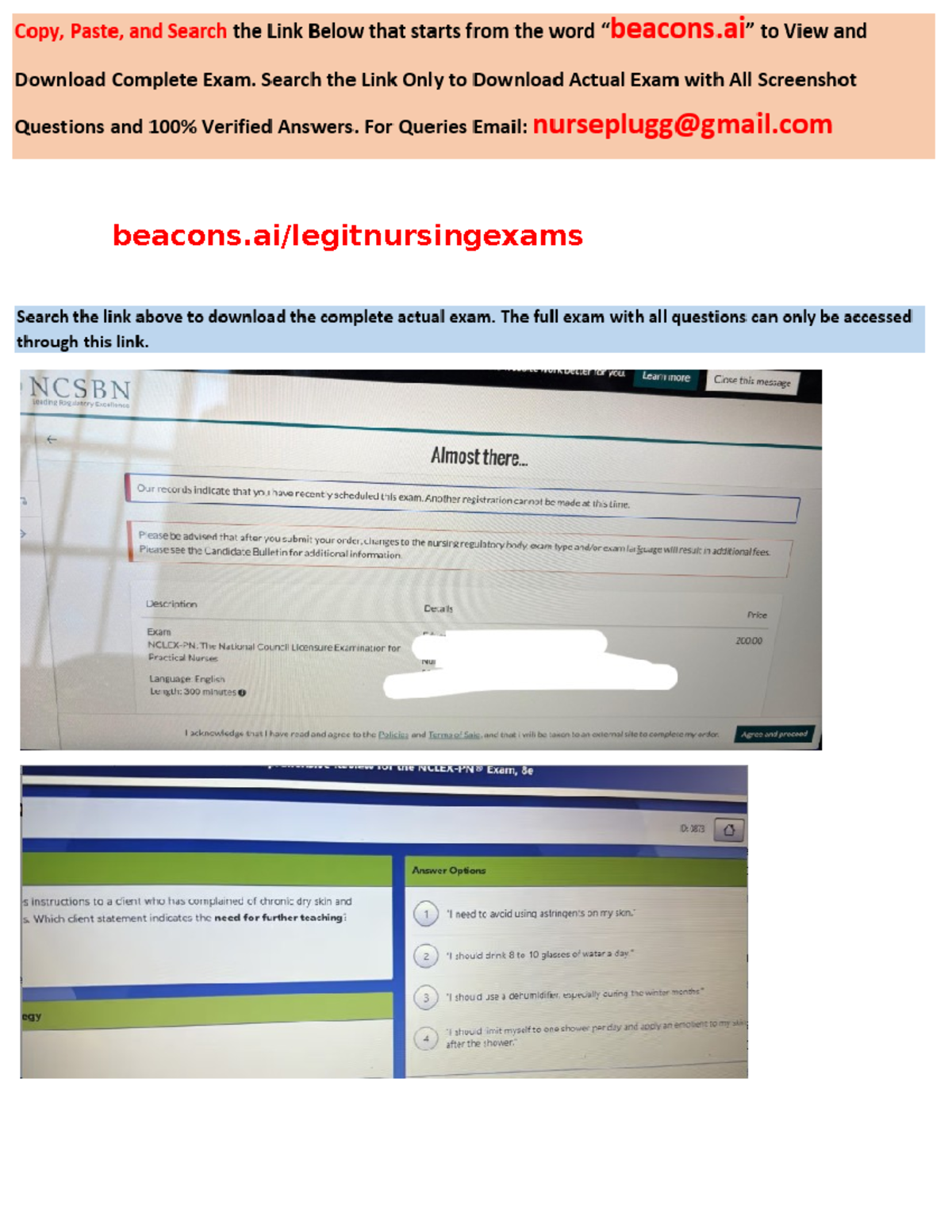 Pass NCLEX RN & PN Exams: All Verified Questions & Answers Guide - Studocu