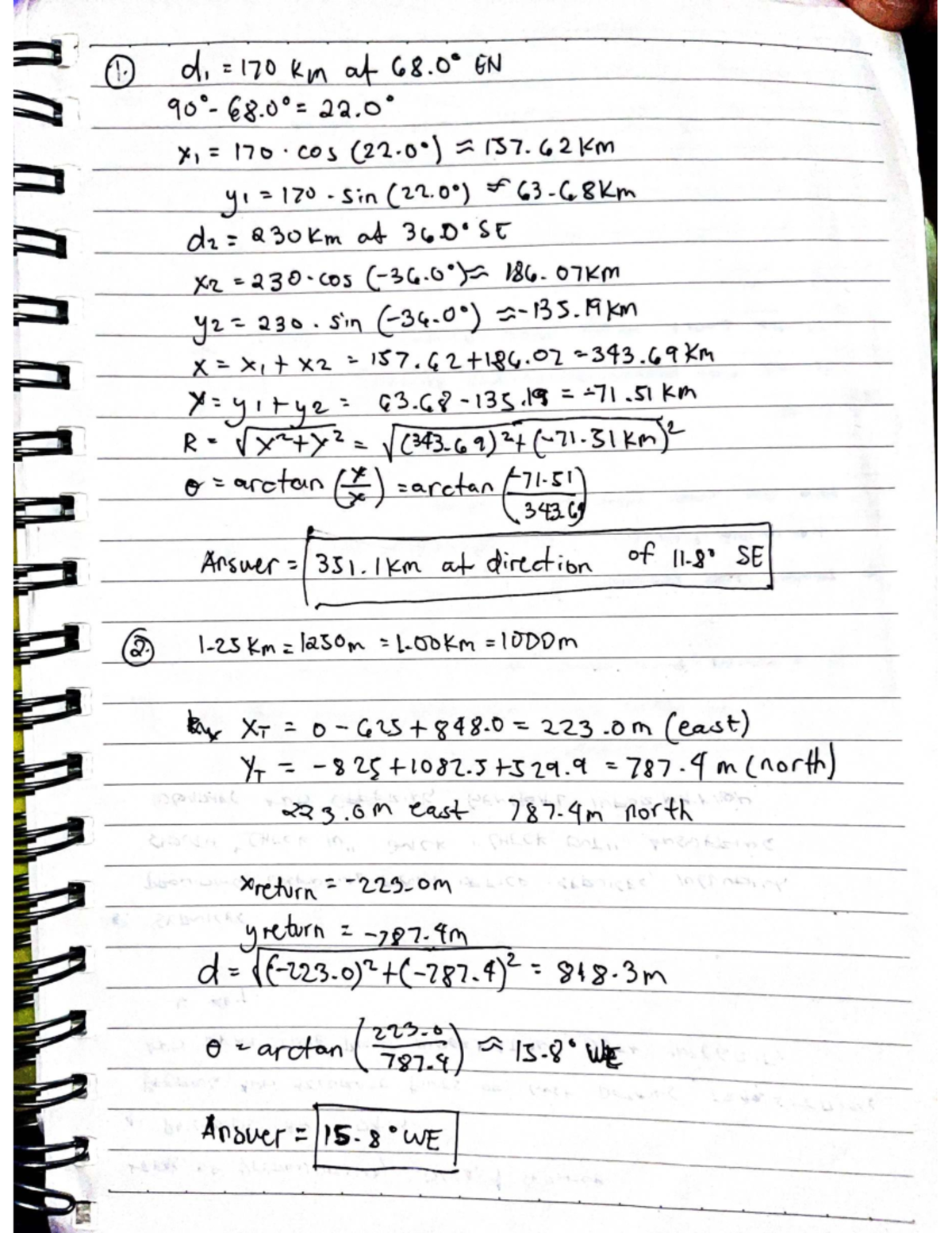 Basics of Vector Calculations in Physics (Course Code: 1.d) - Studocu