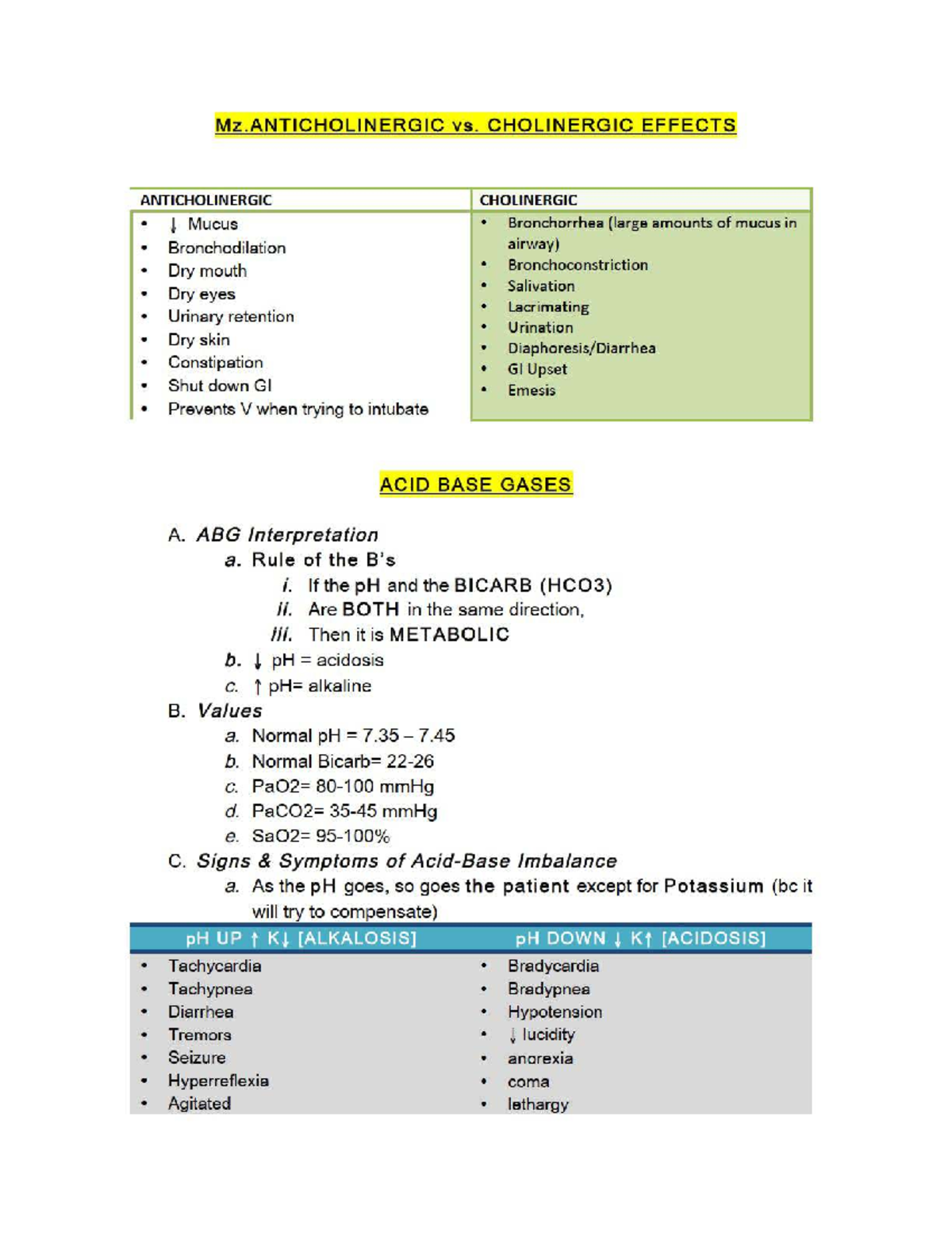 Mark Klemik NCLEX Study Notes: Key Concepts & Treatments - Studocu