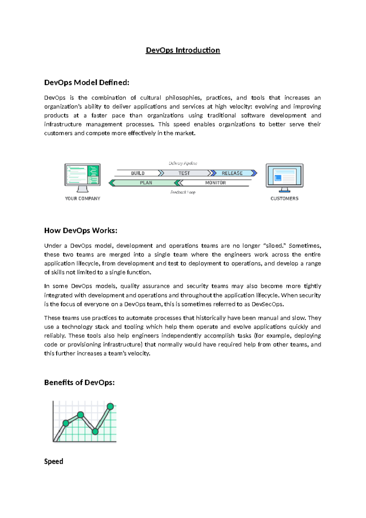 Dev Ops Introduction - SHORT NOTES - DevOps Introduction DevOps Model ...