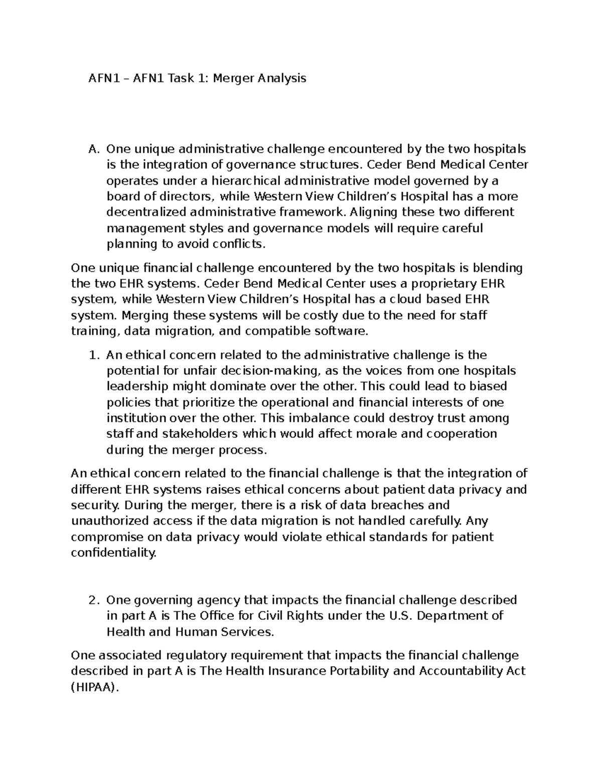 CHM1 Task 2 - Enhancing Emotional & Cultural Intelligence in Business ...