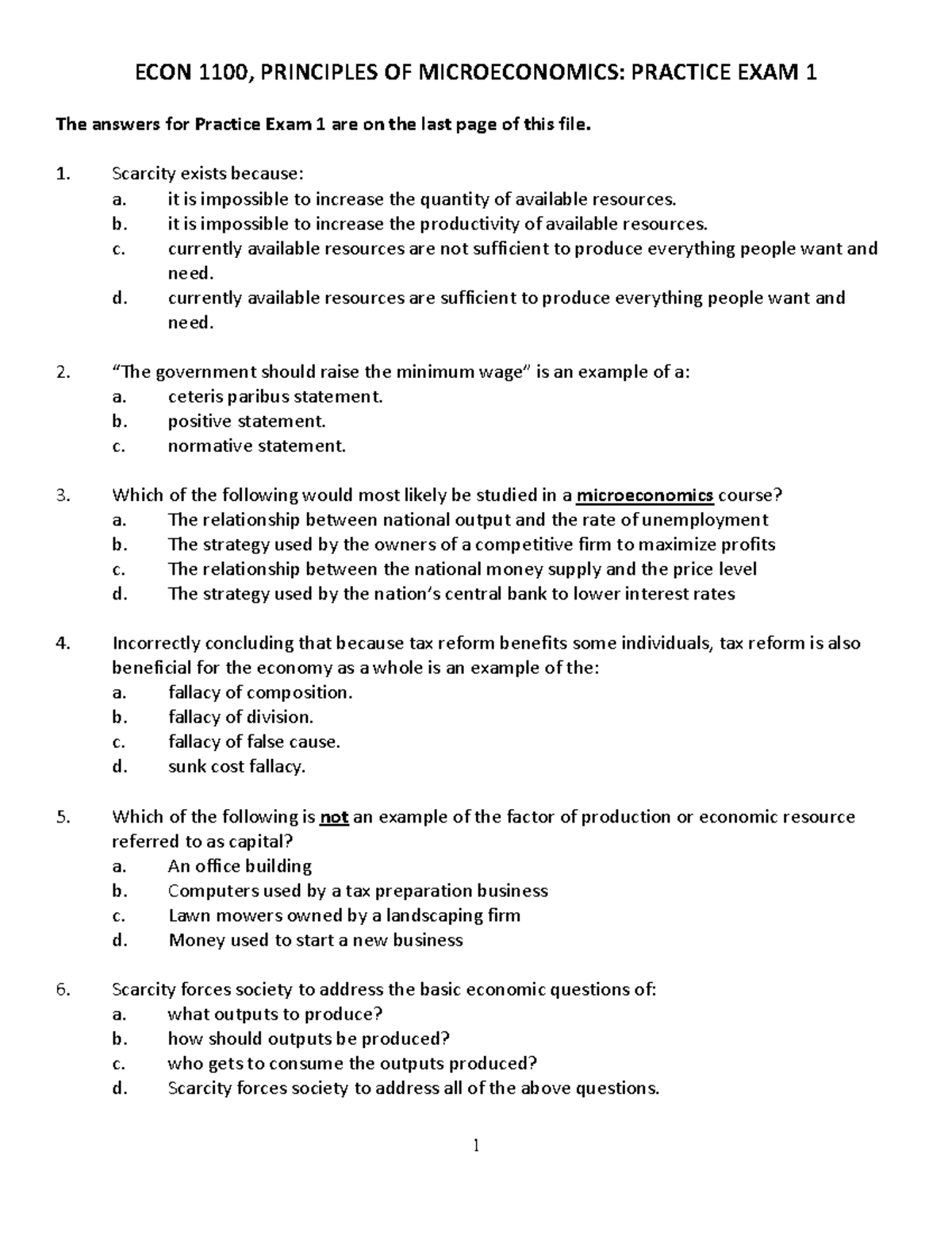 Final Exam Review Notes for Course XYZ-101: Key Concepts & Topics ...