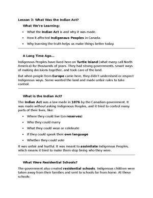 FNMI - Unit 1 - L1 - Identity and Culture Reflection Notes - Studocu