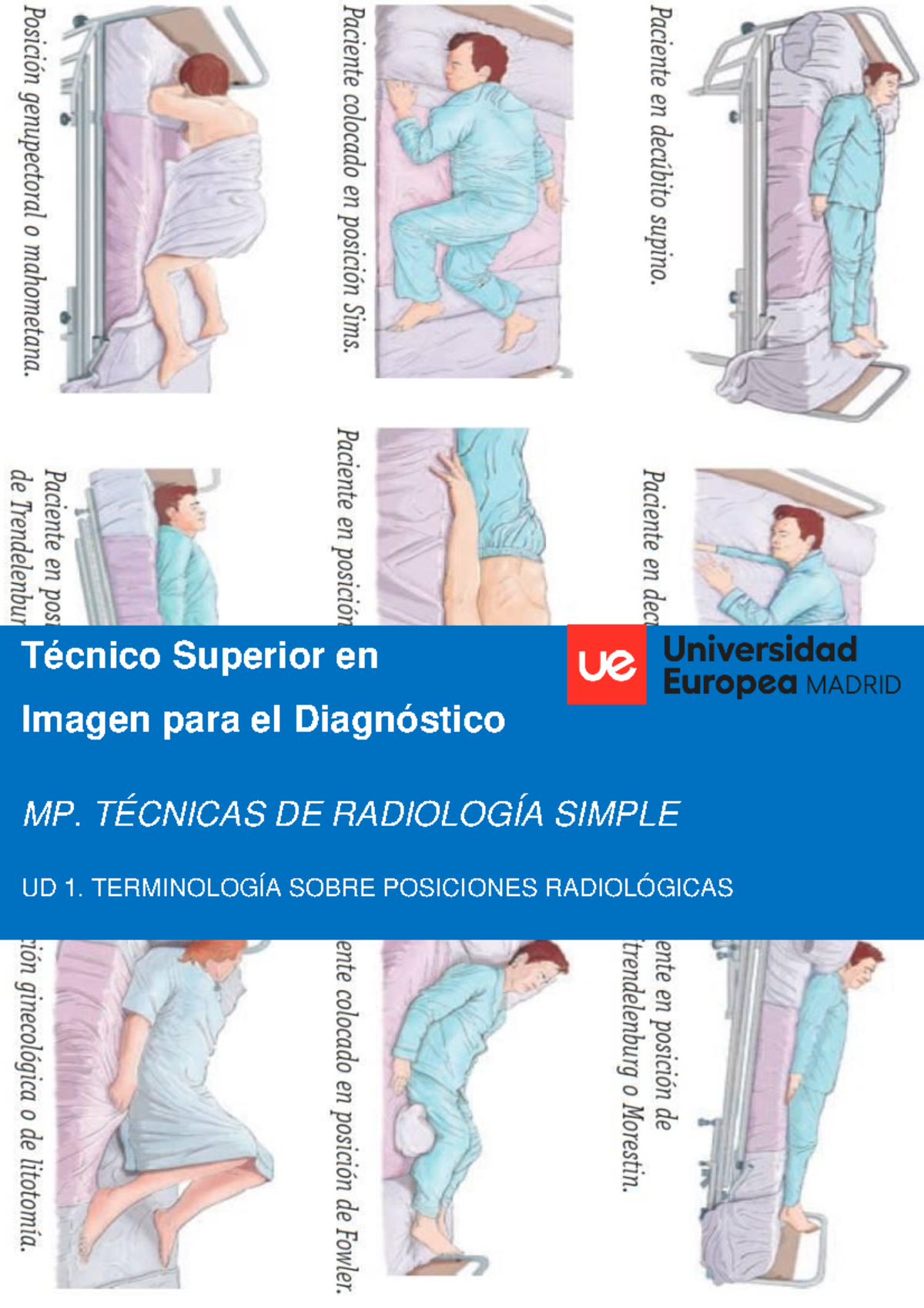 Rx Simple - UD1 - Terminología posiciones Radiologicas - Técnico ...