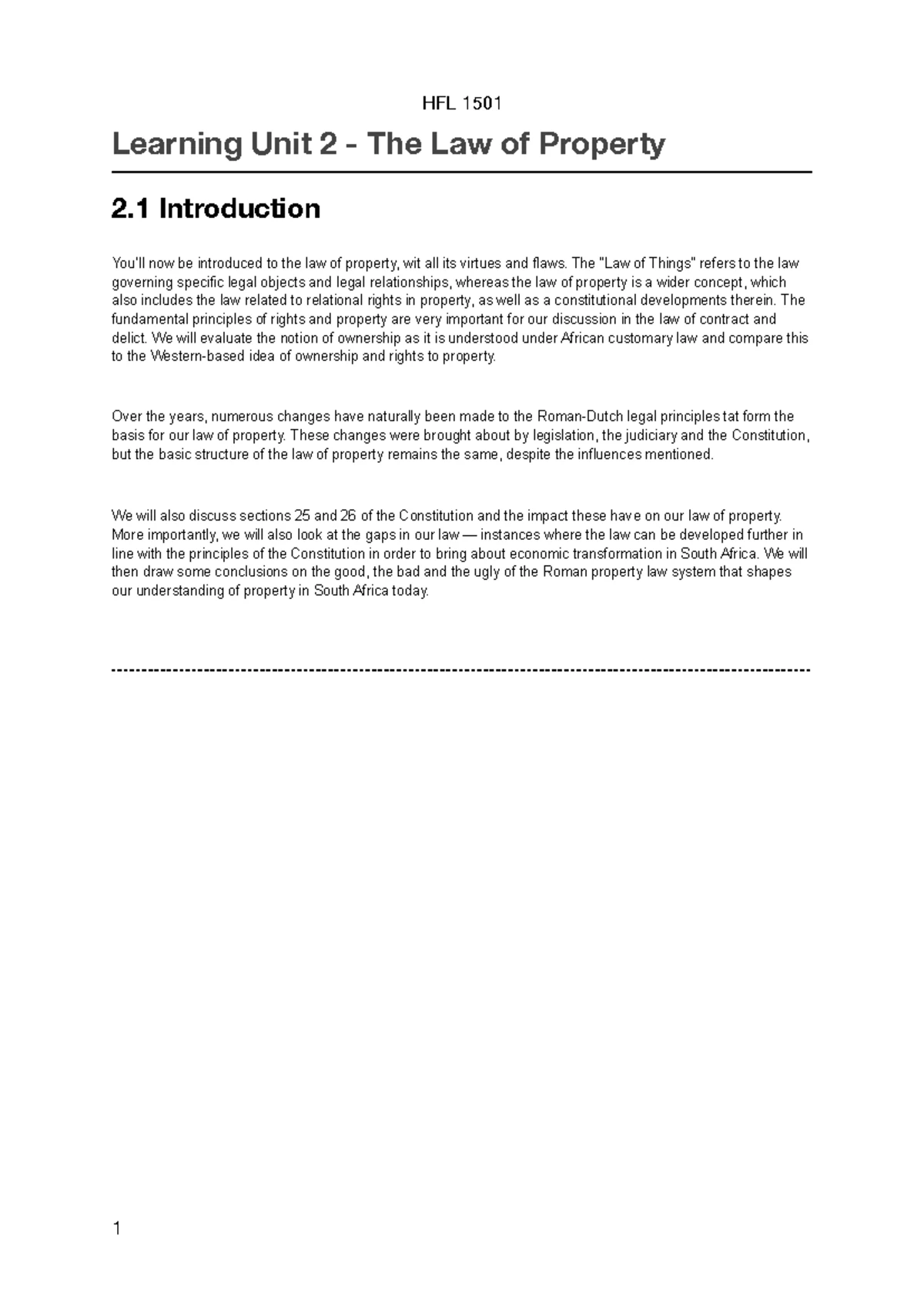 Summarise The Definition Of A State In The Context Of South African Law