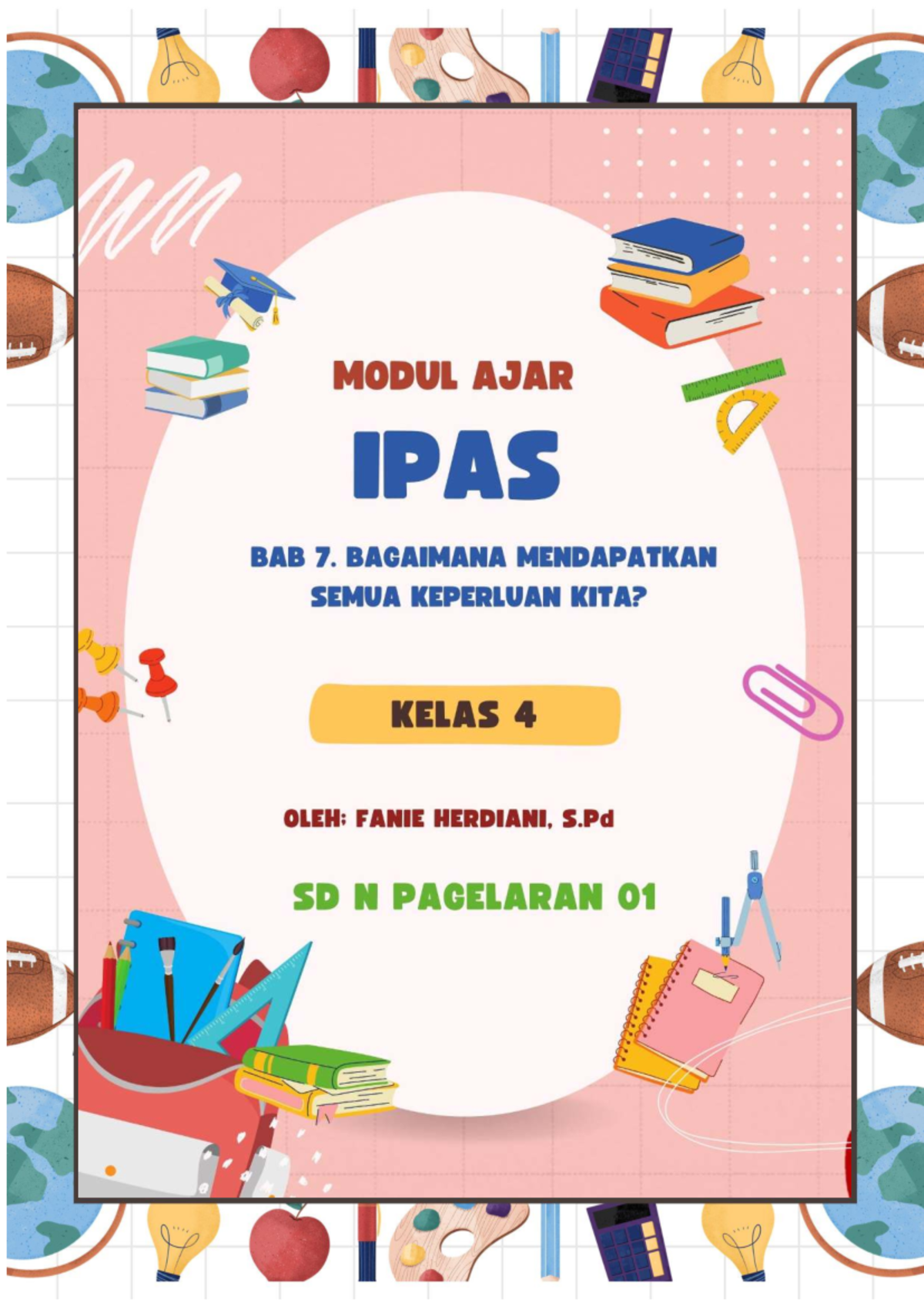 Modul Ajar Terdiferensiasi KSE Kelas 4 IPAS: Jual Beli dan Kegiatan Ekonomi - Document Preview