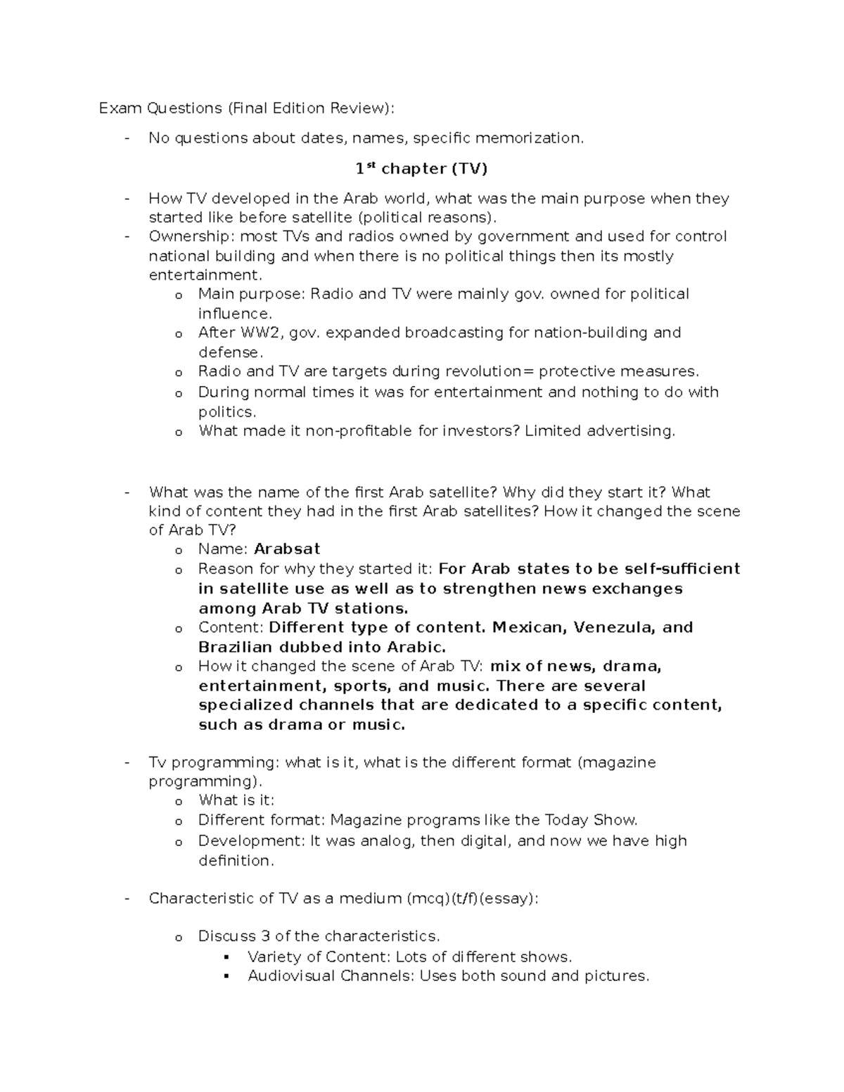MCOM 202 Revision Notes - Final Exam Guide on Media Concepts - Studocu