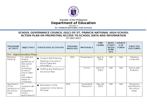 Resolution 2 - SGC Access to School Data and Information - Department ...